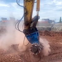 Nuevo Modelo 2026: Cortadora de Tambor para Excavadora, Potente Trituradora de Roca Pequeña, Cuchillas Profesionales para Cortadora de Tambor