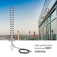 Antenne Yagi de station de base extérieure 4G LTE 868 MHz 433 MHz 28 dBi de gain en matériau ABS