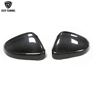 Carcasa de Espejo Retrovisor de Fibra de Carbono Seca <span class=keywords><strong>A4</strong></span>, Reemplazo de la Carcasa Original para Audi A5/S5 RS5 <span class=keywords><strong>A4</strong></span>/S4 RS4 B9 2016+, Carcasa para Espejo Retrovisor Lateral 2016-2024 - Product Image 3