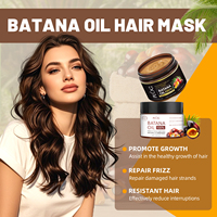 Minyak Batana Mentah Alami PLOG untuk Perawatan Rambut & Kulit Grosir Massal Logo Kustom Botol Kustom OEM ODM Masker Rambut Minyak Batana Organik