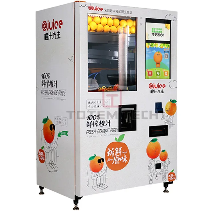Automatischer Getränke automat Frische Smart Orangensaft automat