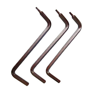 Clé Torx en L à double extrémité 3,5 mm 5 mm en acier S2, outil hexagonal métrique - Product Image 1