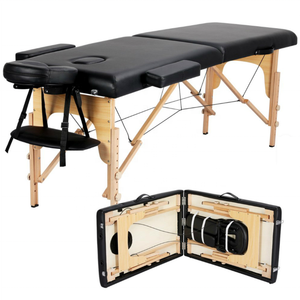 Cama de Masaje Plegable de Madera Profesional Ligera para Spa, Venta al por Mayor de Fábrica - Product Image 3