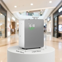 Diffuseur d'arômes commercial pour hôtel, grande surface de couverture 2000m², capacité 500ml, électrique en métal pour huiles parfumées