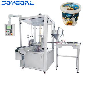 Máquina Automática de Llenado de Pistón Rotatorio con <span class=keywords><strong>Tolva</strong></span> Aislada para Máquina de Llenado de Vasos de Cubitos de Hielo - Product Image 1