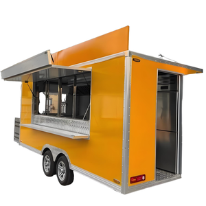Camion mobile entièrement équipé pour <span class=keywords><strong>Poke</strong></span> Bowl frais, remorque de restauration commerciale, <span class=keywords><strong>cuisine</strong></span> remorquable - Product Image 2