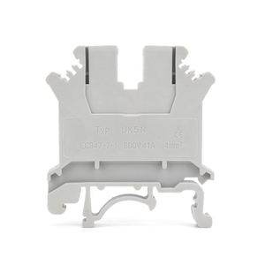 บล็อกขั้วต่อแบบ Krone คุณภาพดี บล็อกขั้วต่อแบบสกรูสำหรับราง Din ของสหราชอาณาจักร รุ่น <span class=keywords><strong>UK5N</strong></span> - Product Image 3