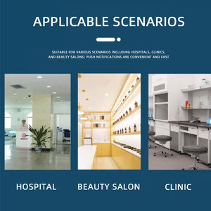 Chariot médical robuste pour dossiers médicaux, support de dossiers en ABS avec système de rangement de fichiers à plusieurs niveaux - Product Image 5