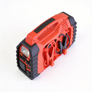 Anchou Compresseur d'air compact et efficace 6-en-1 12V pour batterie de <span class=keywords><strong>voiture</strong></span> avec éclairage LED pour démarrage rapide et gonflage des pneus en hiver et la nuit - Product Image 4