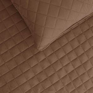 Ensemble de couette réversible <span class=keywords><strong>Couvre</strong></span>-<span class=keywords><strong>lit</strong></span> en microfibre super doux léger Ensemble de couette ultrasonique 3 pièces - Product Image 3
