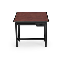 Table de dessin technique moderne, table élévatrice, table d'artiste avec structure métallique