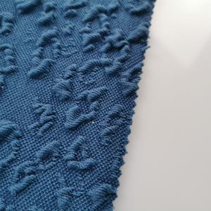 Tela jacquard de poliéster teñida de buena calidad y precio económico para suéteres, 2026 - Product Image 4