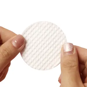 Natural Square Cotton Pads Triple Layers Cotton Pads Hot Sell In Korea