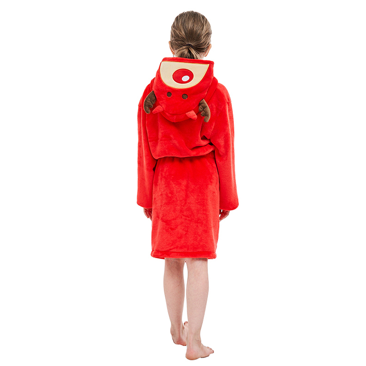 MICHLEY зима Рождество с капюшоном малыша халат