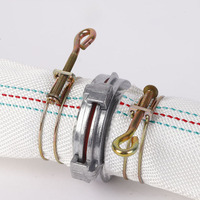 Collier de serrage double fil à installation rapide, robuste, pour tuyaux d'irrigation et raccords de conduites