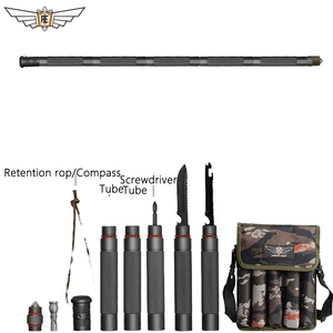 Amaozn terbaik penjual <span class=keywords><strong>Alpenstock</strong></span> taktis berjalan tongkat luar ruangan mendaki gunung mendaki berkemah perlengkapan - Product Image 4
