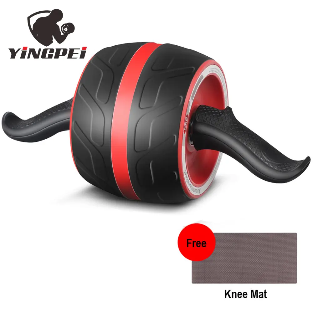 YINGPEI Anti Slip und Ultra Wide Auto Rebounded Ab Wheel Roller für Core Abdominal Exercise