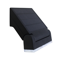 Lampe murale solaire LED Flexibeam à détecteur de mouvement PIR haute luminosité 2W-8W, IP65, pour jardin, rechargeable, autonomie de 5 nuits