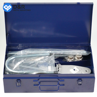 Outil de fusion de douilles PPR numérique portable D&R 800W, kit de machine à souder à chauffage bleu 220V, tension personnalisée pour tuyaux CVC