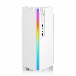 Venta al por mayor Diseño Popular <span class=keywords><strong>Gaming</strong></span> Micro ATX USB2.0 Panel transparente RGB ordenador <span class=keywords><strong>PC</strong></span> funda ordenador <span class=keywords><strong>Gaming</strong></span> Case - Product Image 1