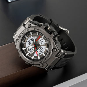 Orologi Skmei all'Ingrosso di Alta Qualità, Orologio Sportivo da Uomo con Ora Mondiale e Allarmi, Orologio da Polso Analogico Digitale al Quarzo - Product Image 2