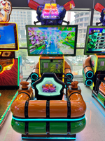 Simulateur de rafting, jeu d'arcade à monnayeur, machine de jeu de simulation de dérive rapide sur rivière pour centre de jeux et FEC