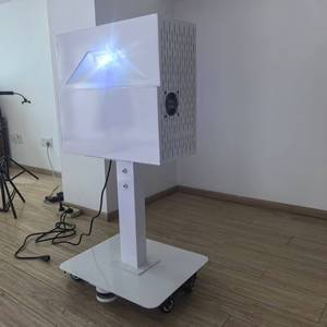 Système de sol interactif portable tout-en-un DefI <span class=keywords><strong>Tech</strong></span>, super amusant, pour les musées et les expositions en plein air, projecteur de sol mobile en métal - Product Image 6