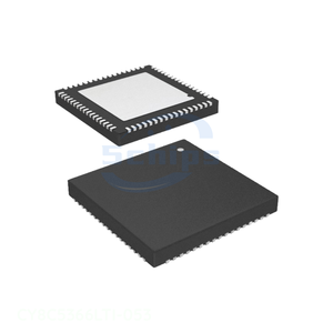 ซื้อชิ้นส่วนอิเล็กทรอนิกส์ออนไลน์ ชิ้นส่วนฝังตัว 68 VFQFN Exposed Pad CY8C5366LTI-053 ตัวแทนจำหน่ายที่ได้รับอนุญาต - Product Image 1