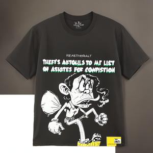 Dropshipping products 2026 Men <b>Y2K</b> Streetwear Tee | 100% Cotton High Quality Oversized Fit Casual T-<b>shirt</b> - Product Image 3