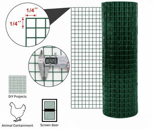 <span class=keywords><strong>Grillage</strong></span> soudé en PVC vert <span class=keywords><strong>de</strong></span> 48'' x 50' 1/4 pouce, calibre 19, pour clôture <span class=keywords><strong>de</strong></span> jardin et maison - Product Image 4