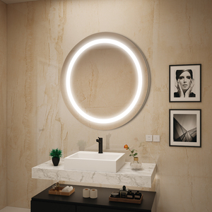 New Design Led Defogging Makeup <b>Wall</b> Mounted Mirror for Wholesales - Product Image 6