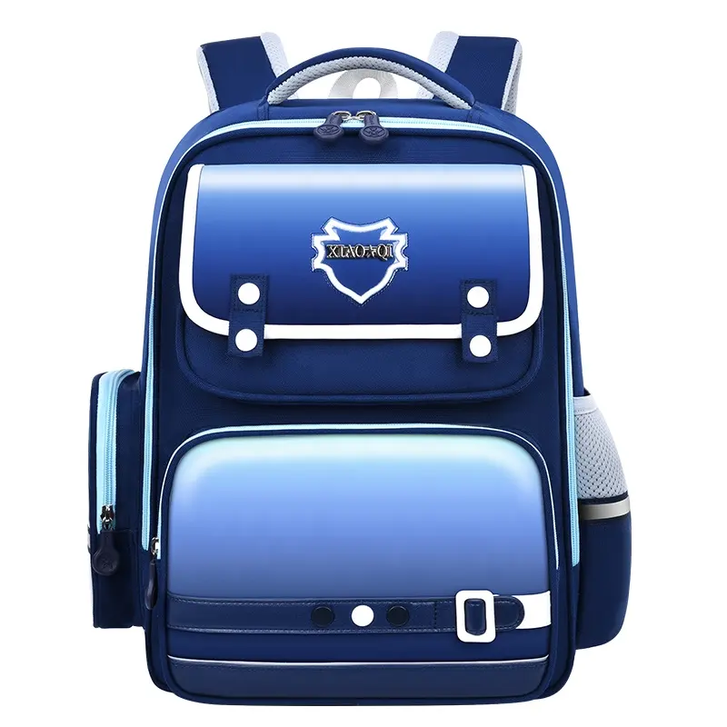 حقيبة ظهر للأطفال من Amiqi طراز MG-YX-2309 حقيبة مدرسية حقيبة مدرسية أساسية مصنوعة من نسيج أكسفورد مزين برسومات كرتونية لطيفة مخصصة للأطفال