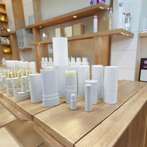 Tubo de papel trenzado respetuoso con el medio ambiente, plástico biodegradable, lápiz labial libre, desodorante en barra, contenedor de papel de embalaje - Product Image 1