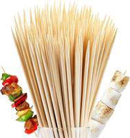 Produits en bambou naturel, brochettes de barbecue en bambou, bâtonnets jetables écologiques, brochettes en bambou