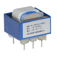 Fabricante de Transformadores, Transformador de Potencia Vertical de 50HZ/60HZ con Núcleo de Ferrita de 1.5W 2W 2.5W, Transformador de Corriente EI35 Eléctrico