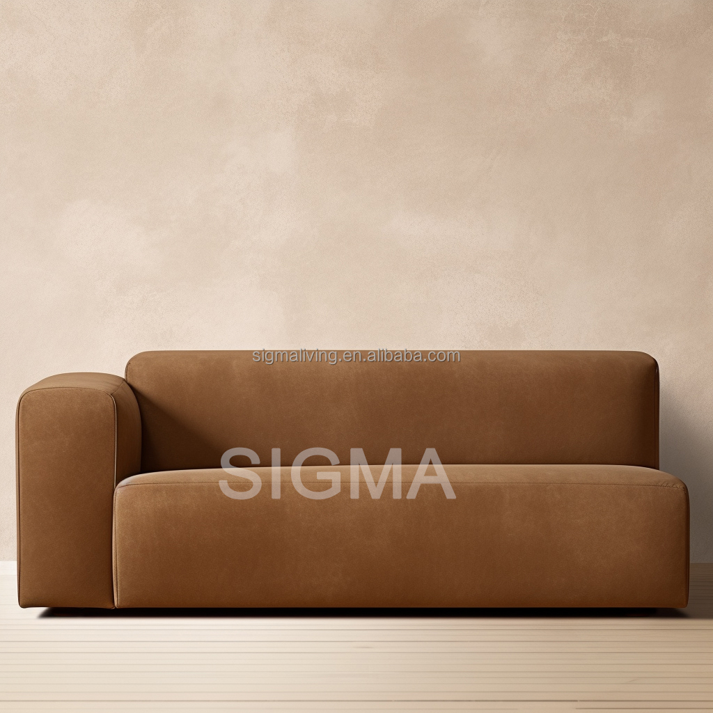 Indoor Furniture Living Room Sofa New Design Customize Fabric Modern 3-Seater Sofa