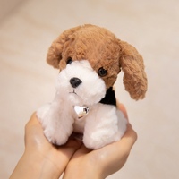 Boneka Anjing Mini Custom Super Lembut Isi Kapas PP Desain Bordir Lucu - Hadiah Promosi Mainan Boneka Custom