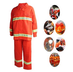 Combinaison de travail de sécurité haute visibilité réfléchissante comprenant une veste et un pantalon de sécurité pour usage industriel - Product Image 3