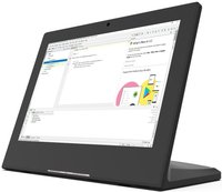 PC tout-en-un Android en forme de L, écran tactile 10 pouces, WIFI, Bluetooth, tablette Android avec RJ45, HD-MI, USB pour affichage de menus de restaurant