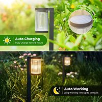 Nouvelles lampes solaires LED de jardinage IP65 2024 avec capteur de lumière, contrôle de la luminosité, angle de faisceau de 360° et IRC 90 pour la cour