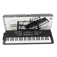 61-Key Educational Digital Piano Keyboard Organ Wholesale Musical Instrument Synthesizer in Plastic for Classroom Use