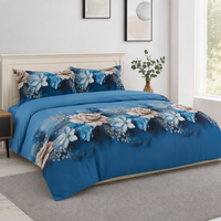 Commerce électronique transfrontalier pour l'exportation : Kits européens et américains AliExpress, Tissus imprimés, Housse de couette tricotée à motifs floraux