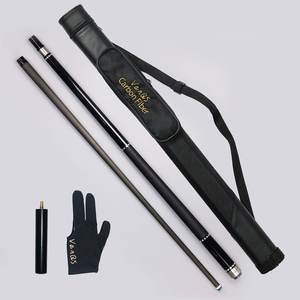 Taco <span class=keywords><strong>de</strong></span> Billar <span class=keywords><strong>de</strong></span> <span class=keywords><strong>Fibra</strong></span> <span class=keywords><strong>de</strong></span> Carbono 100% con Extensión, Bolsa <span class=keywords><strong>para</strong></span> Taco y Guante, 1/2, 58 Pulgadas <span class=keywords><strong>de</strong></span> Largo, en Venta - Product Image 1