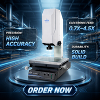Máquina de Medición Óptica de Video 2D Manual Rational VMS-3020P, Sistema de 300x200 mm con 1 Año de Garantía para Inspección de Herrajes de Moldes
