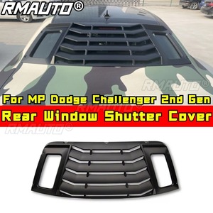 For MP Dodge Challenger 2nd Gen Car Side Rear <b>Window</b> Louver Shutter <b>Cover</b> Body Kit Car Accessories - Product Image 1