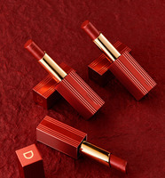 Rouge à lèvres mat velours longue durée de marque de luxe en stock pour un maquillage minéral imperméable de haute qualité