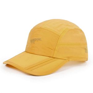 Gorras de Béisbol de Secado Rápido OEM/ODM de Fábrica, Gorra Deportiva Plegable con Visera para Correr y Acampar, Gorra de Béisbol de 7 Paneles con Logotipo Personalizado - Product Image 6
