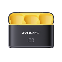 Nouveau microphone sans fil Type-C Syncmic S12 2.4G, portée 20m, micro-cravate à clip pour smartphone, idéal pour le vlogging et les interviews, garantie 1 an