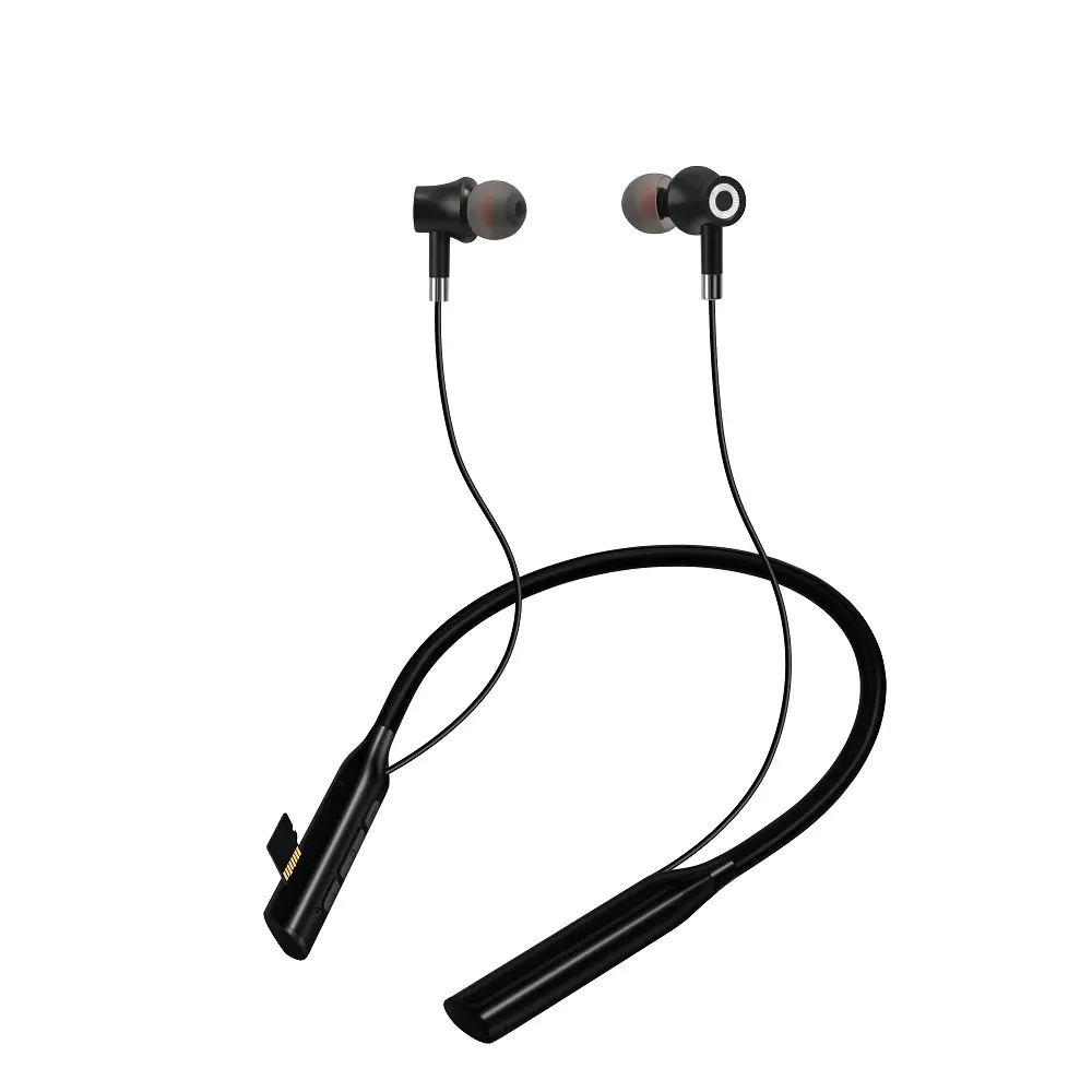 neckband earphones wireless handsfree headphone free sample bluetooth headset sport neckband earphones