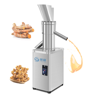 Presse à vis à grande capacité de 4000 W, 24 heures de fonctionnement, presse à froid pour gingembre et curcuma, cadre entièrement en acier inoxydable, machine à jus commerciale